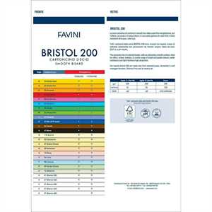 BRISTOL Liscio cm50x70 110.AVORIO FAB21