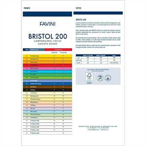 BRISTOL Liscio cm50x70 61.SCARLATTO FAB29