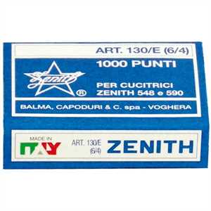 Punti(100.000pz) cucitrice 130/E Zenith