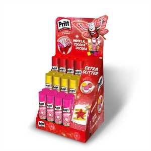 EXPO PRITT STICK GR.20 GLITTER 24PZ BTS 2023