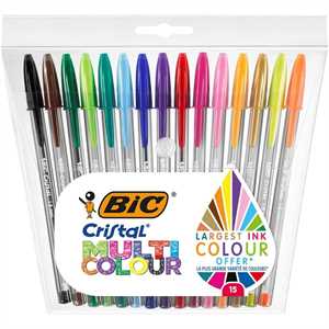 BIC CRISTAL MULTICOLOUR BLISTER