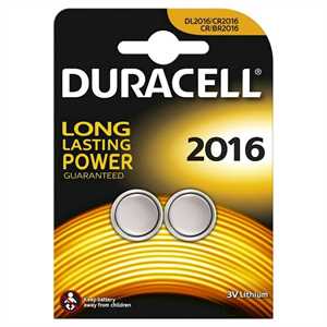 PILA ELECTRONICS CR2016 PZ2 DURACELL