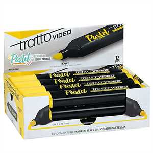 TRATTO VIDEO PASTEL GIALLO LIMONE