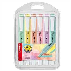 EVIDENZIATORE SWING COOL Pastel 6pz