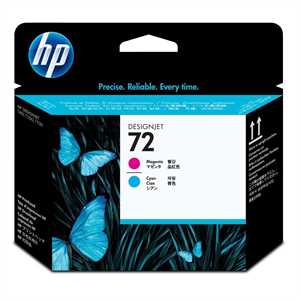 HP TESTINA Magenta/Cyan N.72*C9383A*