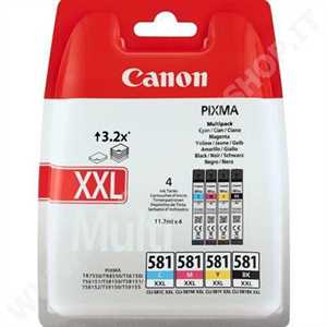 CANON Ink-Jet Kit N.581 *1998C005* N+C+M+Y XXL