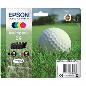 EPSON Ink-Jet Kit N.34 *T34664010* N+C+M+Y