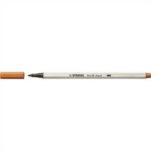 STABILO PEN 68 BRUSH 89-OCRA SCURO