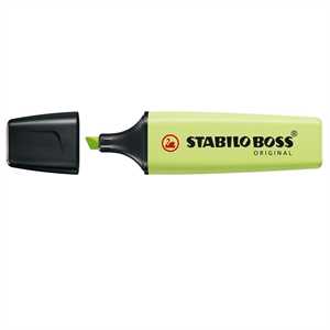 Evidenziatore STABILO BOSS Pastel 133-LIME