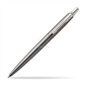 Jotter Premium Oxford Grey Pinstripe Chrome Colour Penna a Sfera