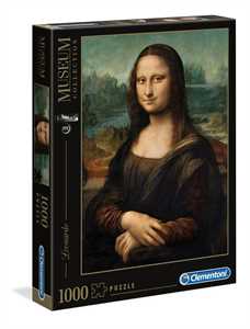 PUZZLE MUSEUM DA 1000 PEZZI LEONARDO MONA LISA