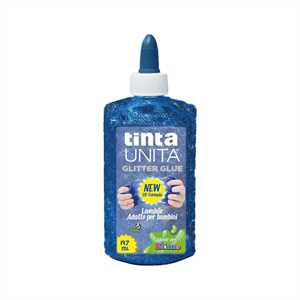 COLLA GLITTER 147 ML BLUE TINTAUNITA