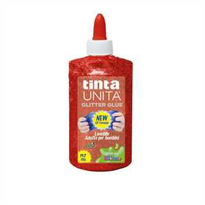 COLLA GLITTER 147 ML ROSSO TINTAUNITA