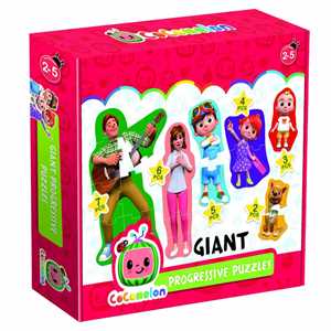 Cocomelon Giant Progressive Puzzle