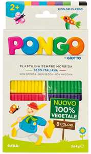 PONGO BY GIOTTO 264GR 8 COLORI CLASSICI