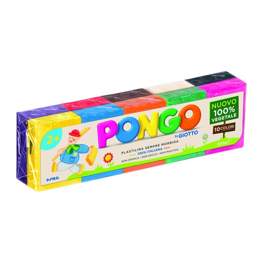 PONGO BY GIOTTO 500GR 10 COLORI (PONF)