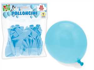 TEO'S PALLONCINI PZ.20 BLU 30 CM