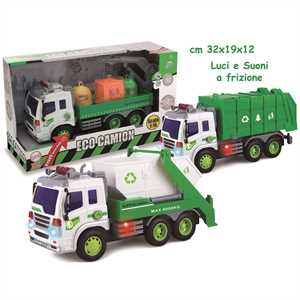 PLAY CITY ECO CAMION FRIZIONI LUCI E SUONI