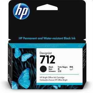 HP Ink-Jet Nero N.712 *3ED70AE* ml38