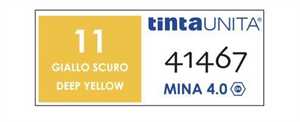 PASTELLI TINTAUNITA MINA 4MM 12PZ GIALLO SCURO 11