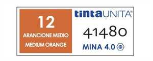 PASTELLI TINTAUNITA MINA 4MM 12PZ ARANCIONE MEDIO 12