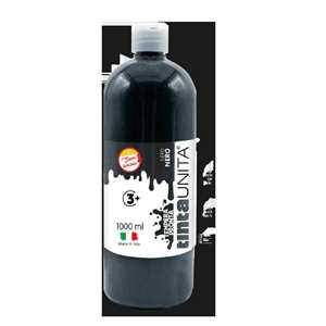 TEMPERA PRONTA 1000ML NERO TINTAUNITA