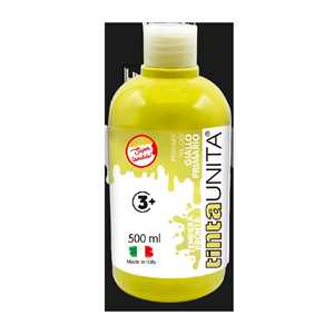 TEMPERA PRONTA 500ML GIALLO PRIMARIO TINTAUNITA