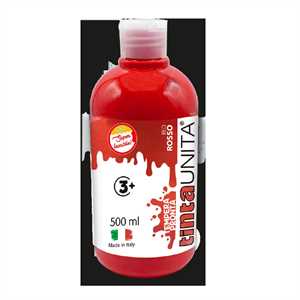 TEMPERA PRONTA 500ML ROSSO VERMIGLIONE TINTAUNITA