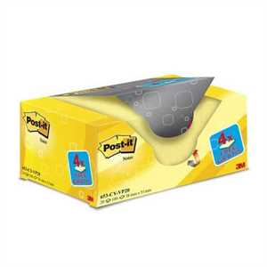 POST-IT 38x51 GIALLO CANARY PROMO 16+4 GRATIS 3M