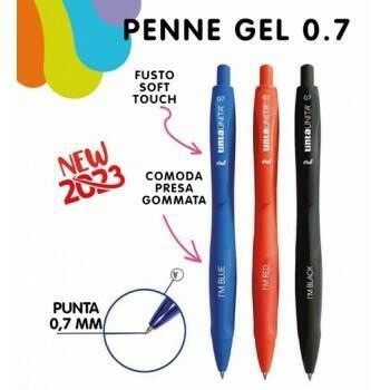 Penna Gel 0,7 Rossa I'M TINTA UNITA