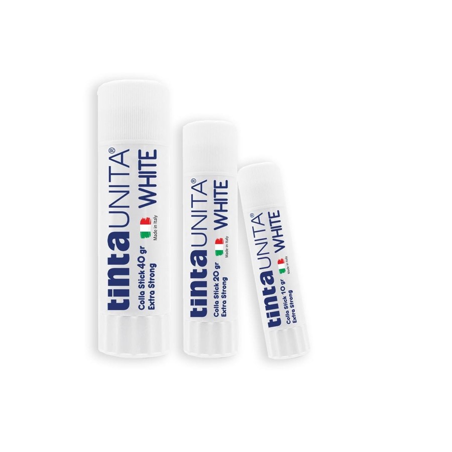 COLLA STICK 10 GR TINTAUNITA WHITE MADE IN ITALY