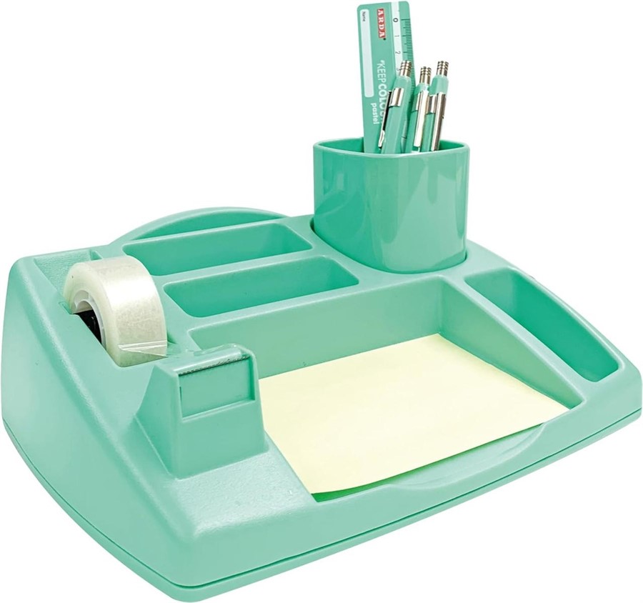 DESK ORGANIZER OLIVER VERDE Colori Pastello