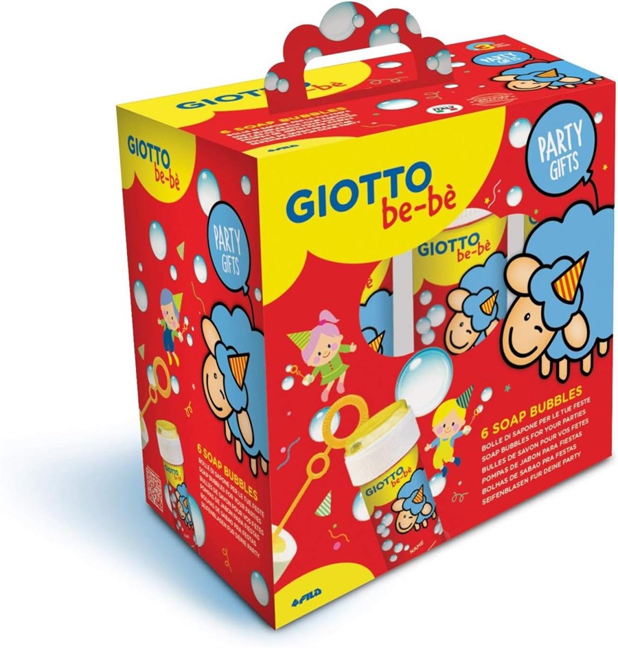 GIOTTO BE-BE' PARTY SET BUBBLES PZ.6