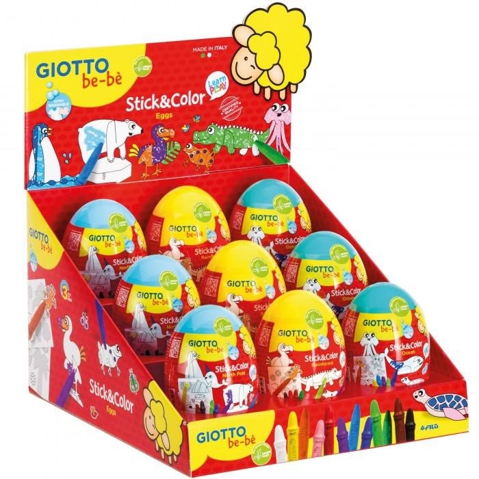 STICK & COLOR EGGS GIOTTO Be-Bè