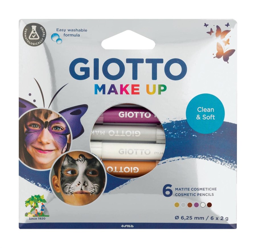 GIOTTO MAKE UP MATITE COSMETIC 6PZ  METAL