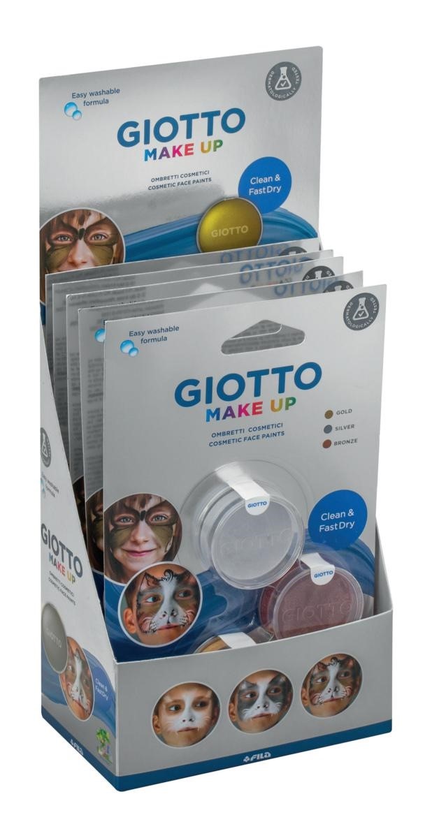 GIOTTO MAKE UP TRIS OMBRETTI METALLIC