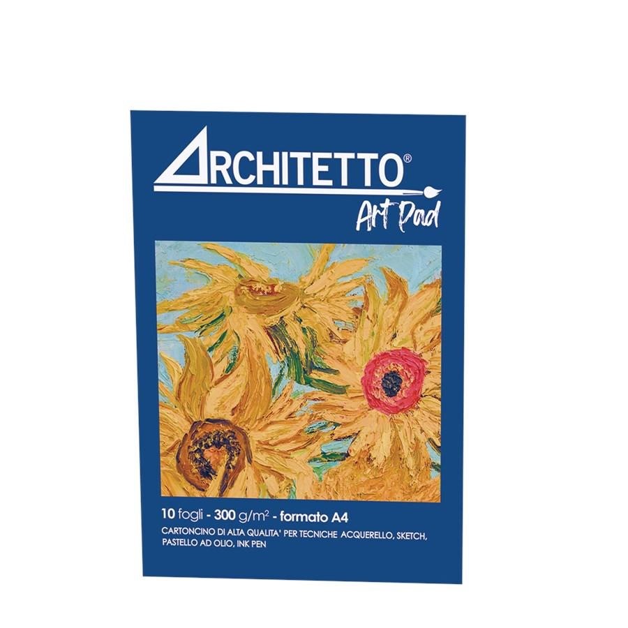 BLOCCO COLLATO ART PAD ARCHITETTO-10FF 300GSM - FORMATO A4