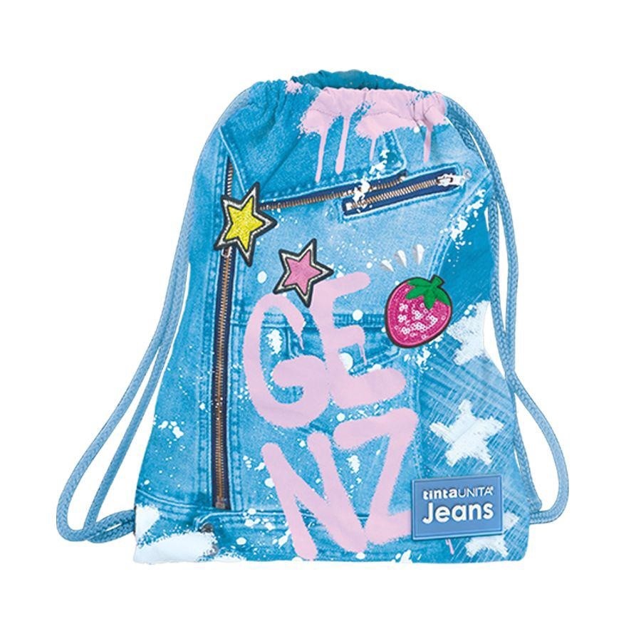 SAKKY BAG GEN Z EFFETTO JEANS TINTAUNITA JEANS 2024