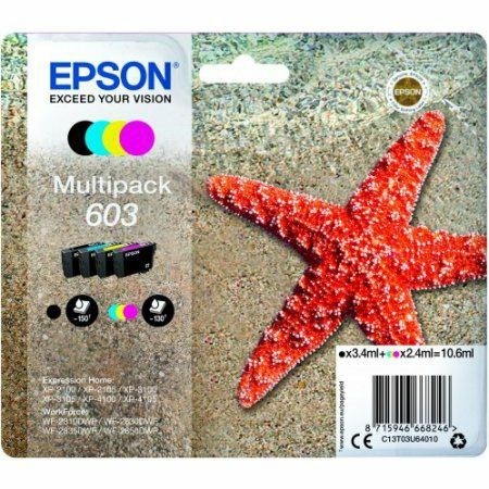 EPSON Ink-Jet KIT N+C+M+Y *T03U64010* N.603 STELLA MARINA