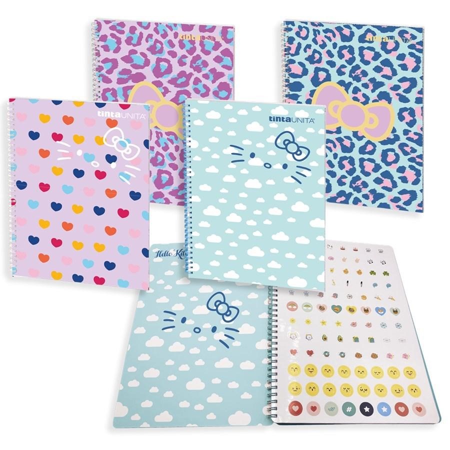 QUADERNO SPIRALATO A4 5M IN CARTA 80 GR 70FG HELLO KITTY 2023