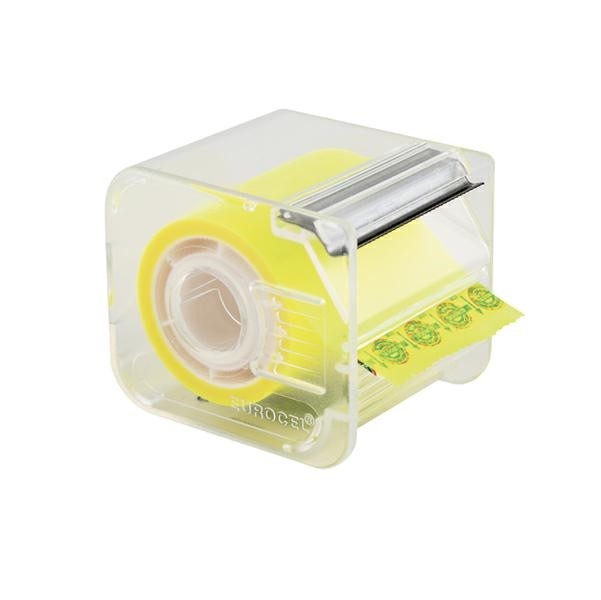 NASTRO ADESIVO MEMOGRAPH CON DISPENSER mm50x10mt GIALLO FLUO