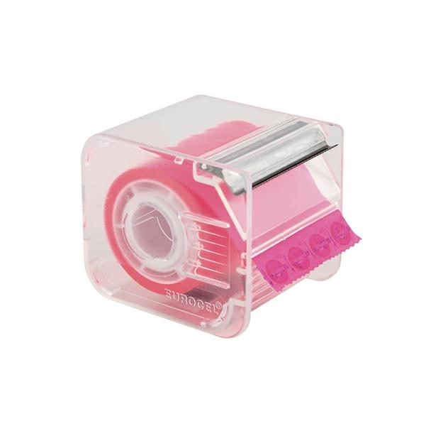 NASTRO ADESIVO MEMOGRAPH CON DISPENSER mm50x10mt ROSA FLUO