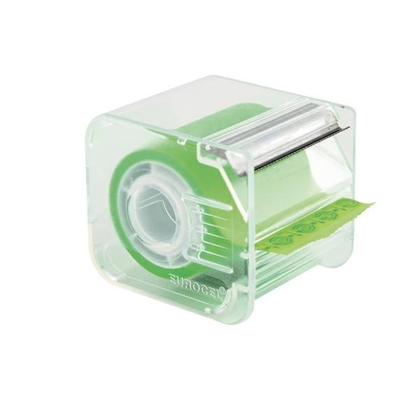 NASTRO ADESIVO MEMOGRAPH CON DISPENSER mm50x10mt VERDE FLUO