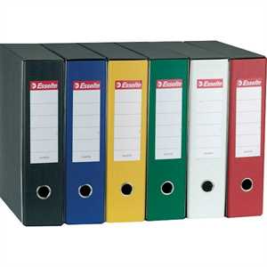 Registratore EUROFILE PROTOCOLLO cm7,5 BLU