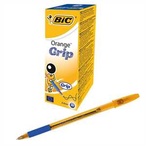 Sfera BIC ORANGE Grip BLU