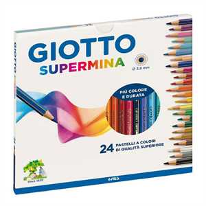 Pastello SUPERMINA pz24 GIOTTO