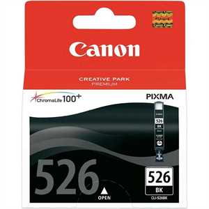 CANON Ink-Jet Nero N.526 *4540B006* MG5150/5250/6150/8150 CLI-526N