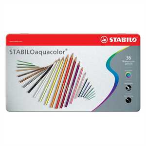 Pastelli AQUACOLOR pz36 astuccio Metallo