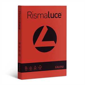 RISMALUCE A4 gr140 Scarlatto f200