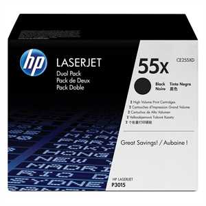 HP Toner Nero KIT Pz.2 *CE255XD* P3015 pg12500x2